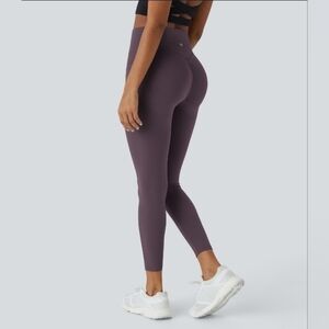 NEW Halara UltraSculpt Butt Lifting Purple Athletic Leggings Size M Full Length
